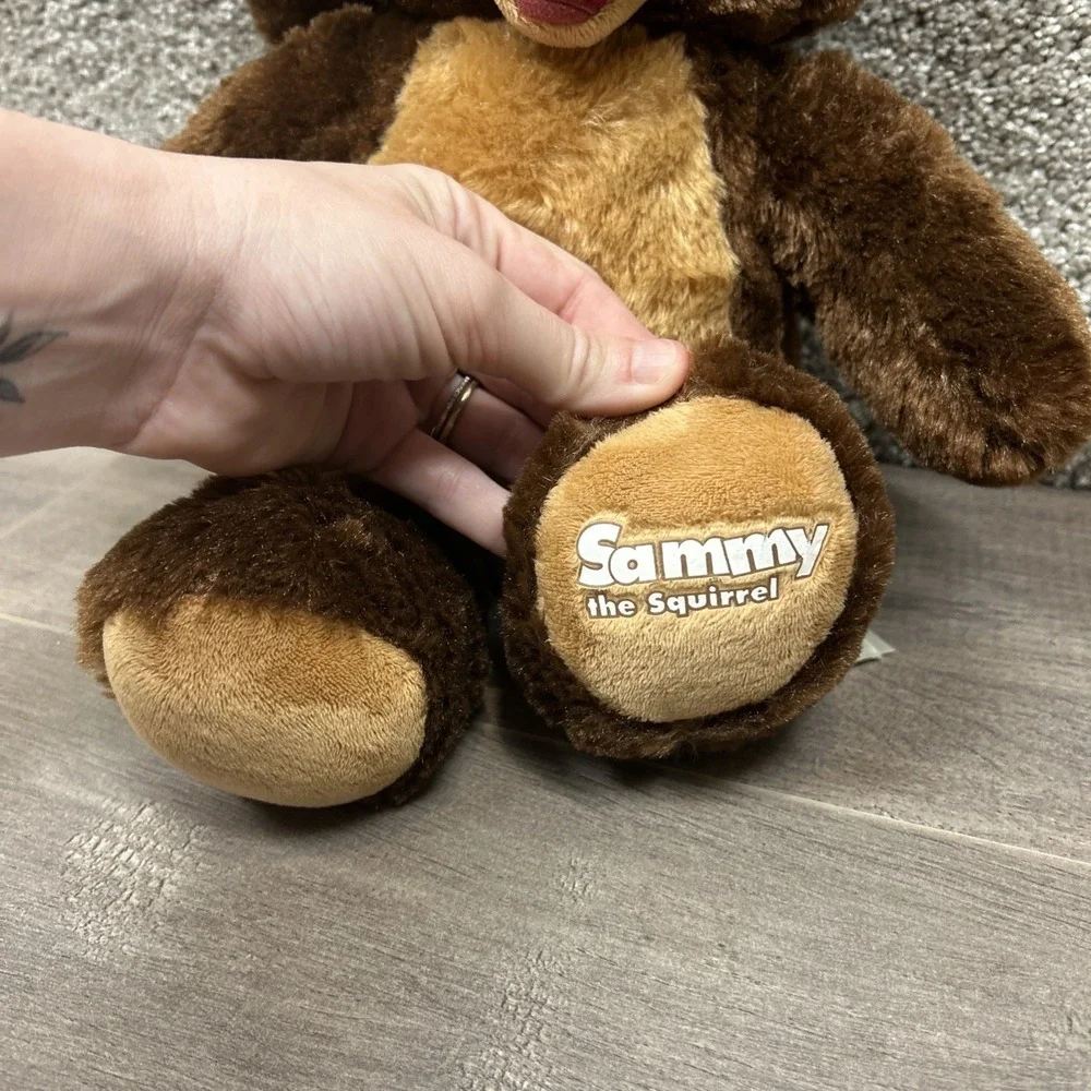 Build-A-Bear Sammy the Squirrel Plush Great Wolf‎ Lodge Brown Stuffed Animal 16